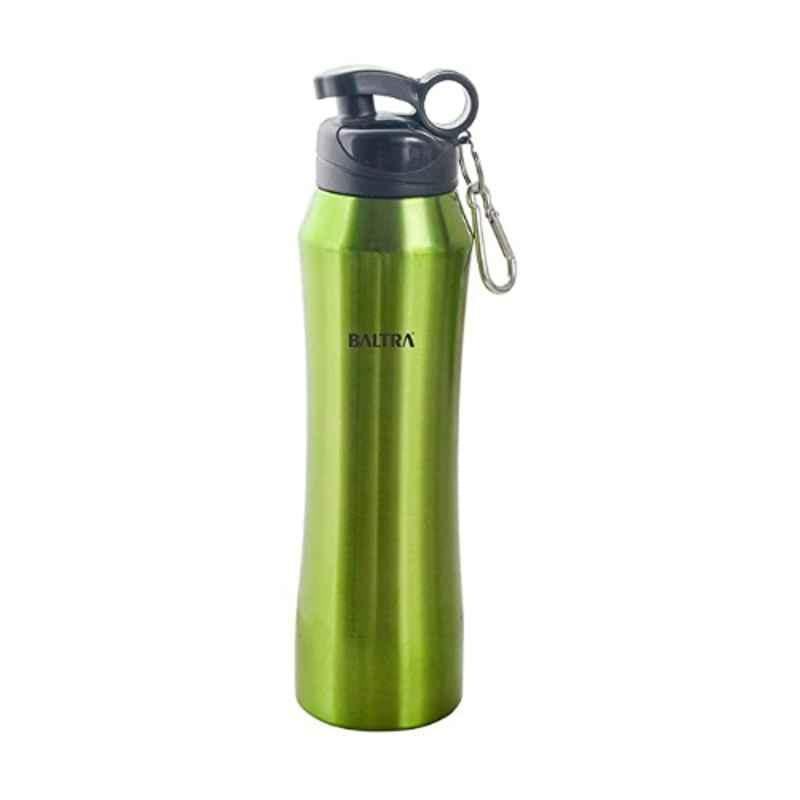 Baltra Craze 600ml Stainless Steel Green Hot & Cold Thermosteel Water Bottle, BSL 262 Baltra Craze 600ml Stainless Steel Green Hot & Cold Thermosteel Water Bottle, BSL 262
